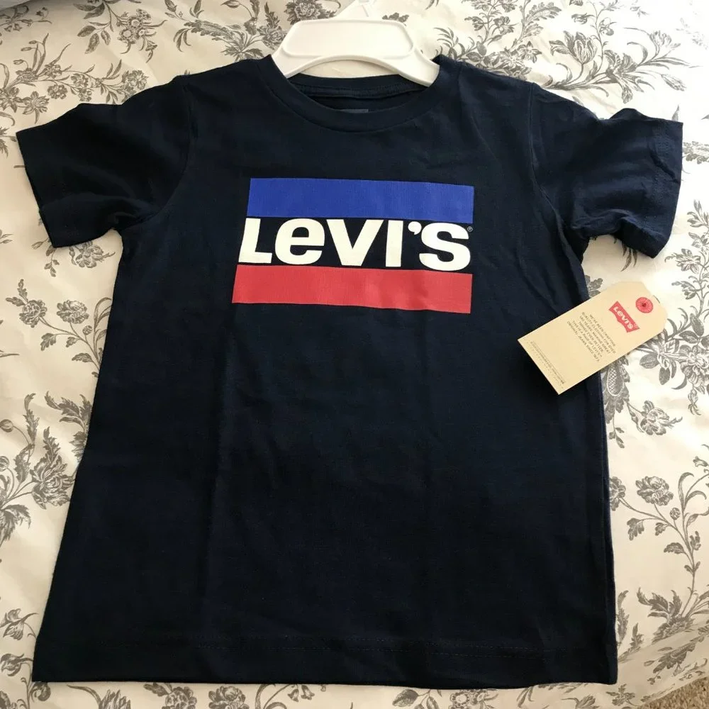Levi's Graphic T-Shirt Kids | Navy | Size 7